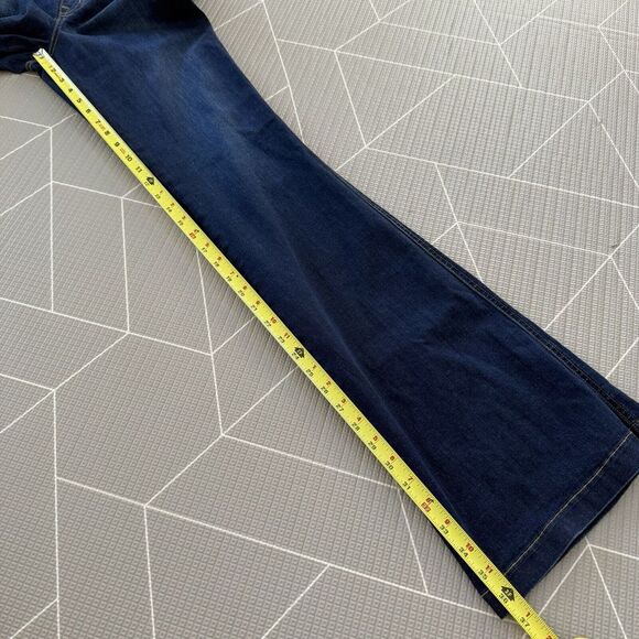SPANX Dark Blue Boot Cut Jeans - Picture 10 of 10